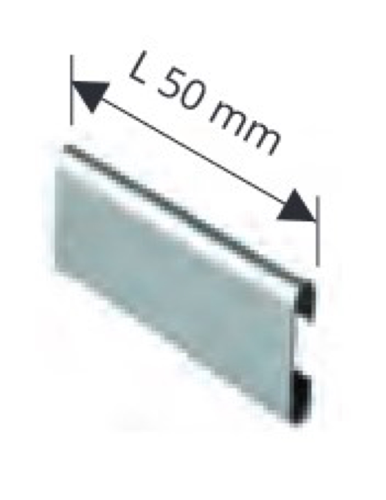 Progress Protermstep ACC Polírozott Rozsdamentes Acél Lépcsőprofil Toldóprofil 10 mm (10 cm x 10 cm)