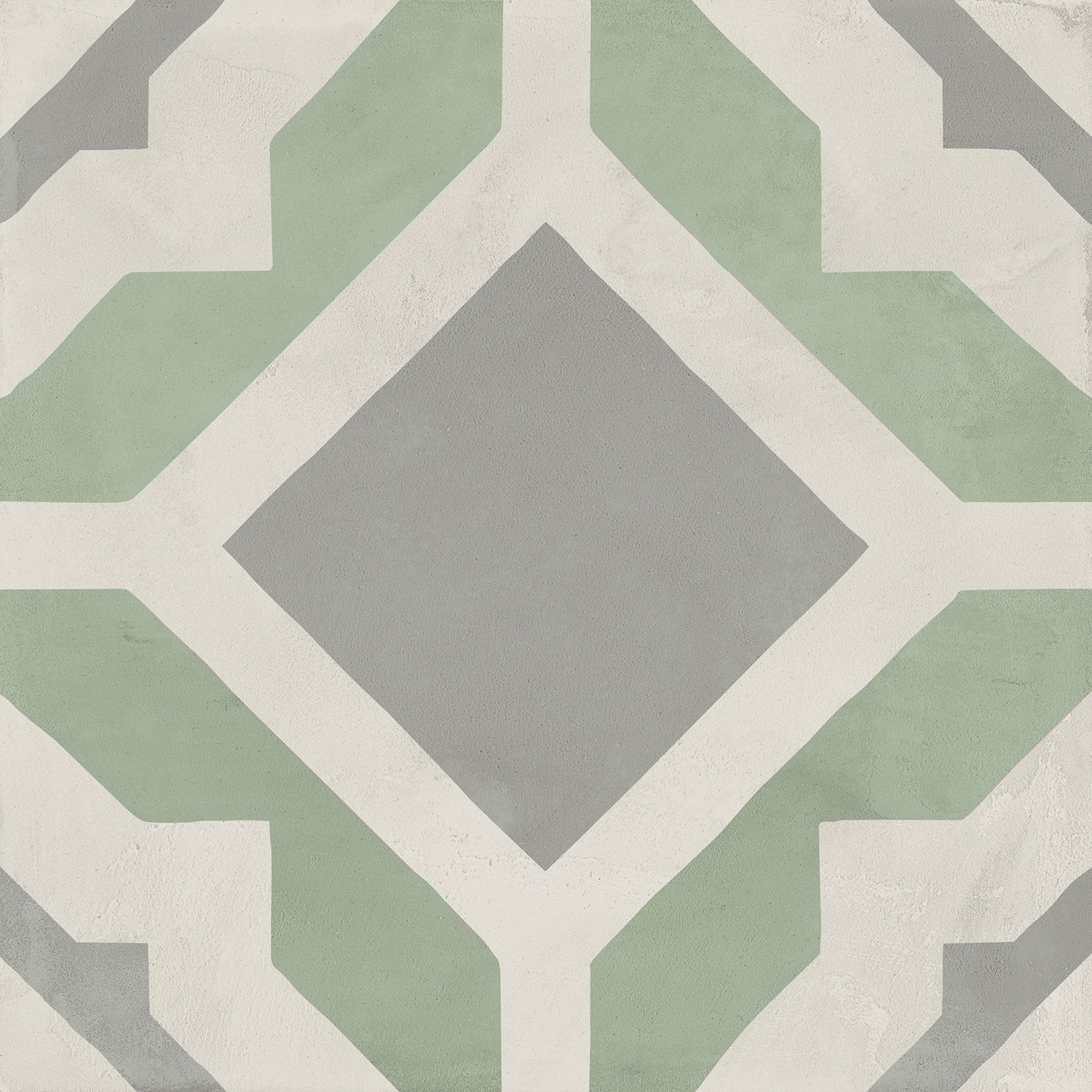 Marca Corona Terra.Art Geometrico Sabbia/Menta 20X20 (I389)