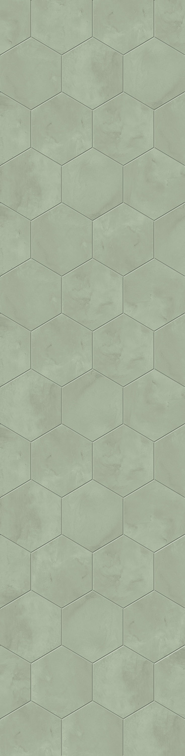 Marca Corona Terra.Art Menta Esagona 25X21,6 (I404)