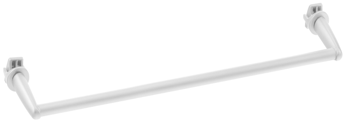 Törölközőtartó egyenes radiátorra, 50cm, fehér