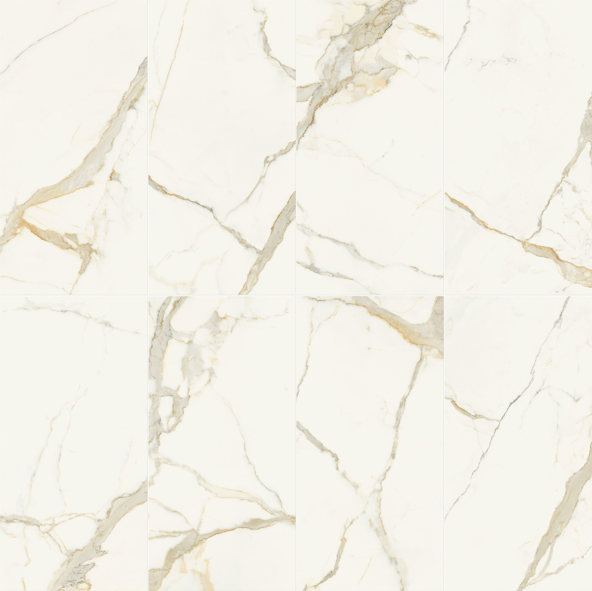 Marca Corona Scultorea Calacatta Oro Fino Velvet 60X120 R. (J400)