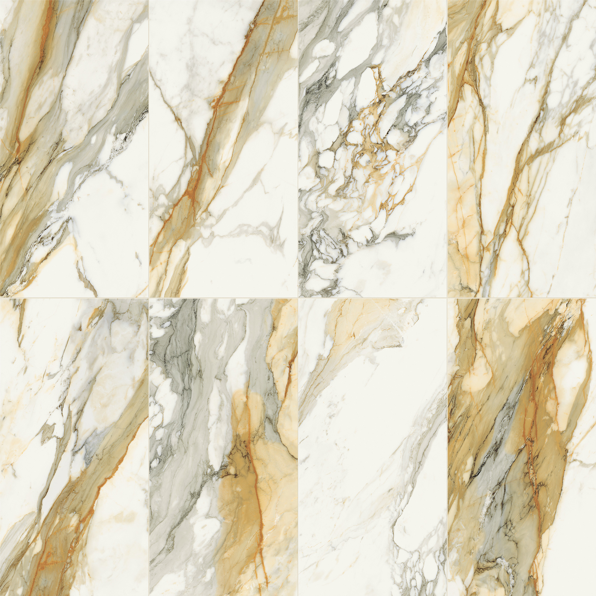 Marca Corona Scultorea Calacatta Vena Antica Velvet 60X120 R. (J401)