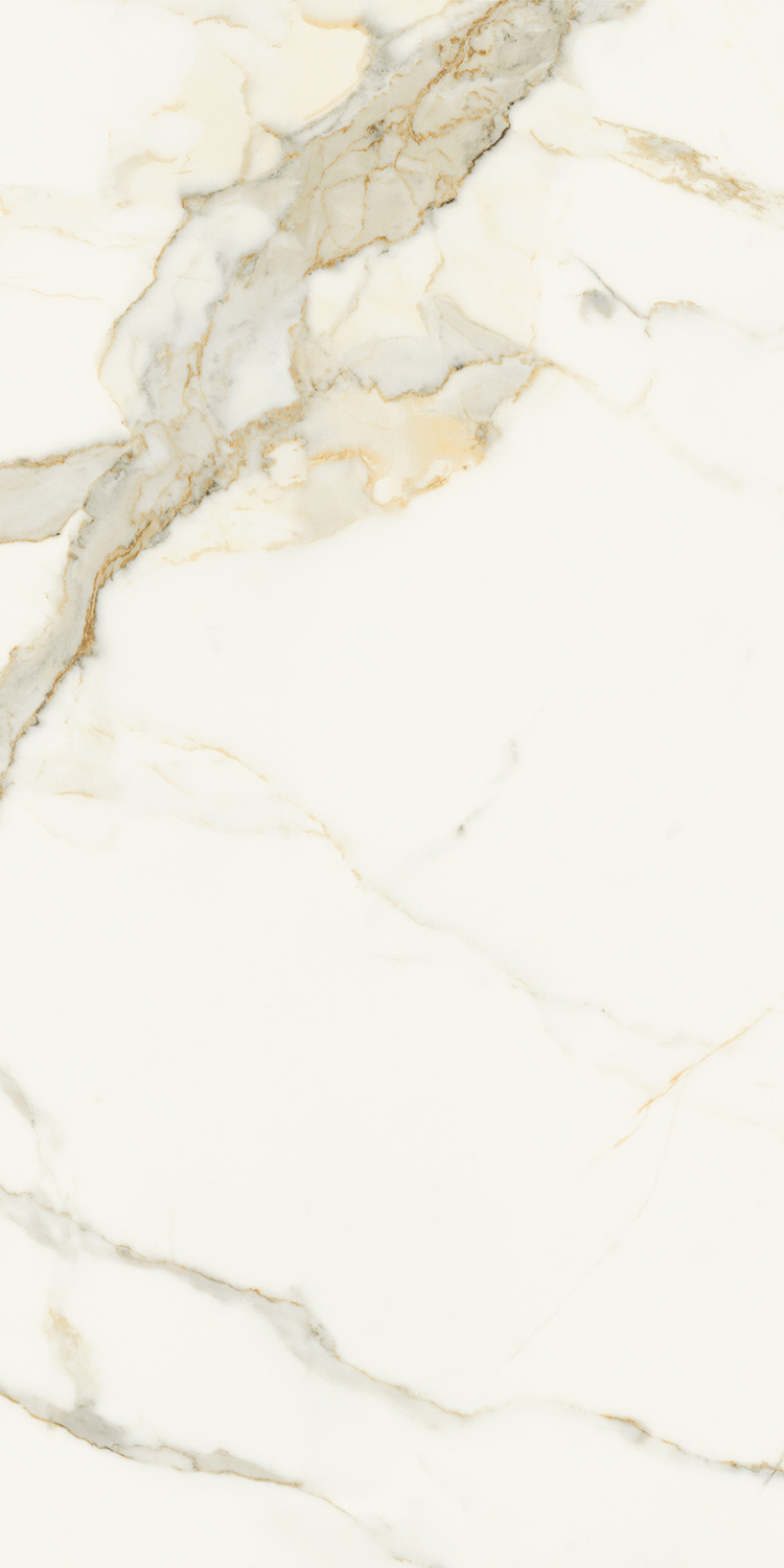Marca Corona Scultorea Calacatta Oro Fino Reflex 60X120 R. (J439)