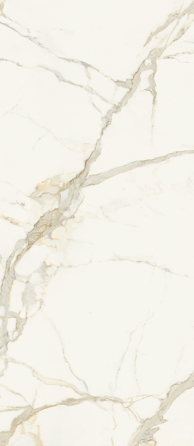 Marca Corona Scultorea Calacatta Oro Fino Reflex 120X278 R. (J456)