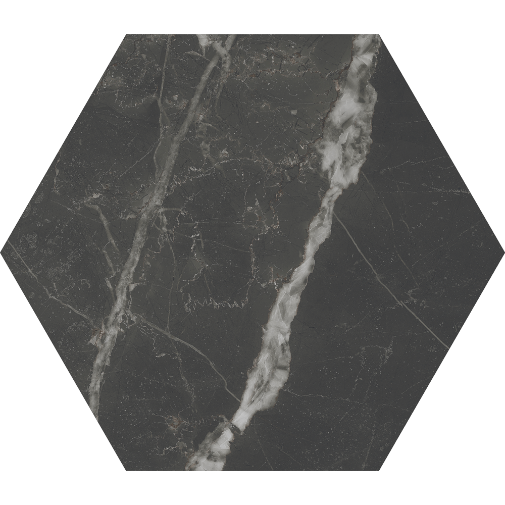 Marca Corona Scultorea Dark Diamond Esagona 25X21,6 (J471)