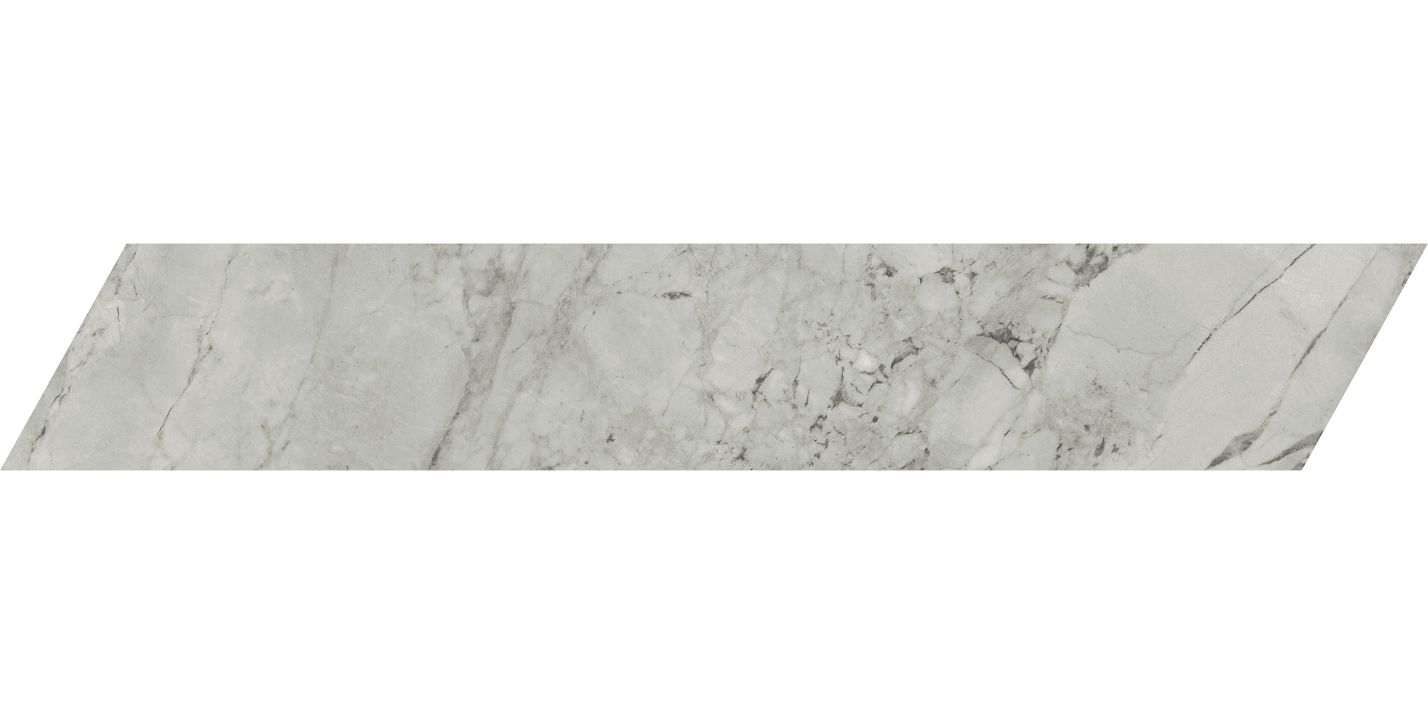 Marca Corona Scultorea Foam Grey Chevron A+B 7,5X45 (J474)