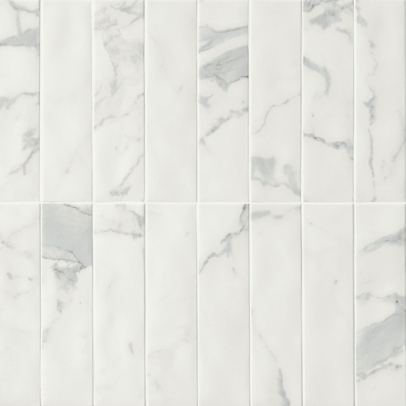 Marca Corona Scultorea Statuario Vena Argento Velvet 6X24 (J477)