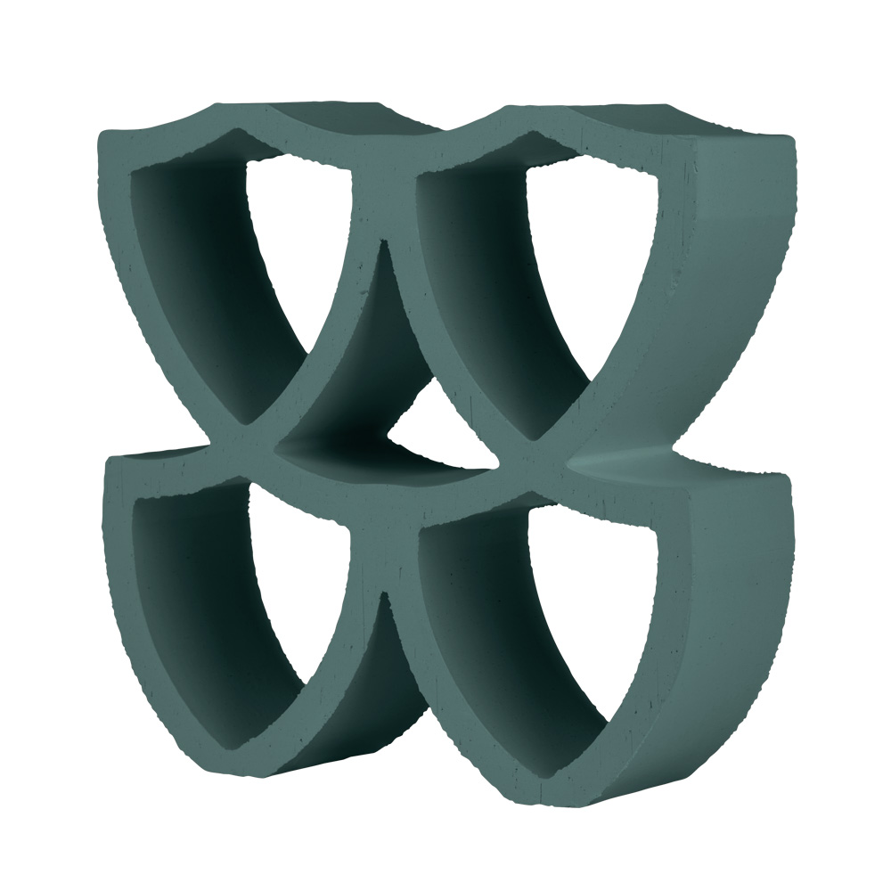 Marca Corona Arialuce Curve Verde 20X20 (K456)