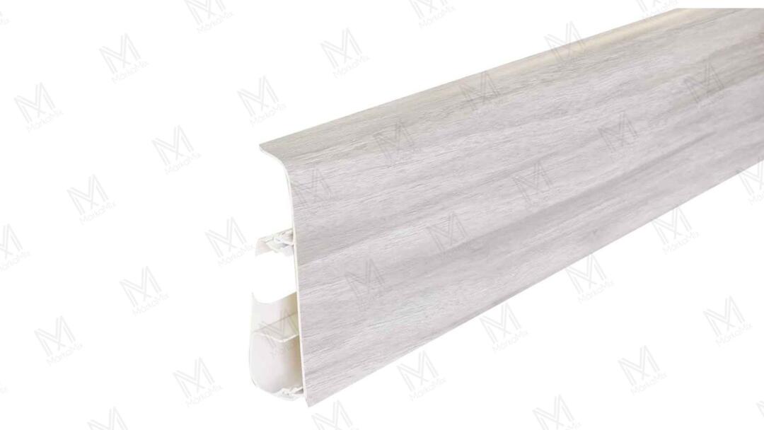 LIMA 75 mm PVC padlószegély gumis szegéllyel, 2,50 m/szál, Macquarie
