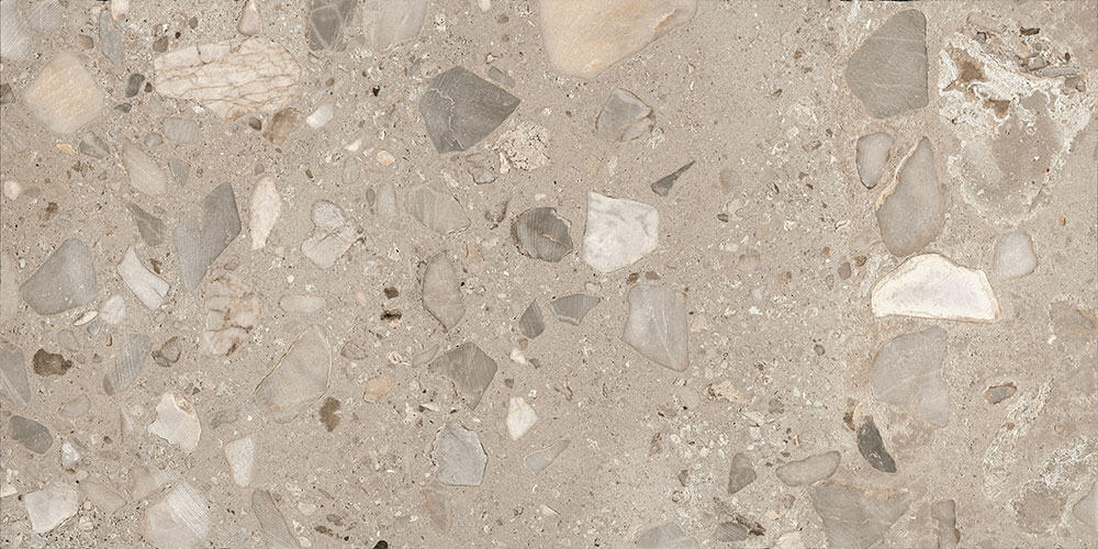 Fioranese I Ciottoli Sassi Grigio burkolólap 30,2x60,4, matt polírozott, rektifikált