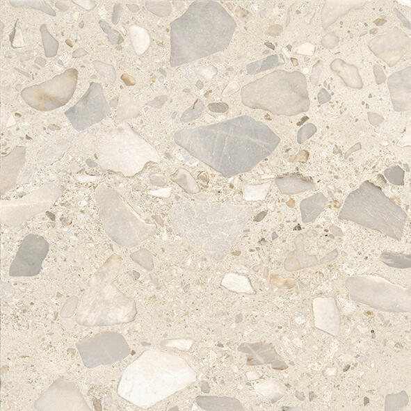 Fioranese I Ciottoli Sassi Beige burkolólap 60,4x60,4, natúr, rektifikált