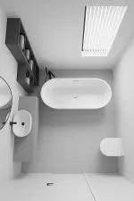 Inspiro MILAZZO COMPACT térben álló kád 170x75
