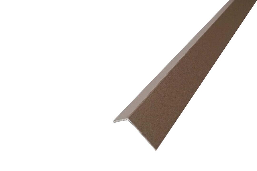 Utólagos kőhatású sarokvédő profil 10x10 mm, 2,60 m/szál, matt oxid vörös