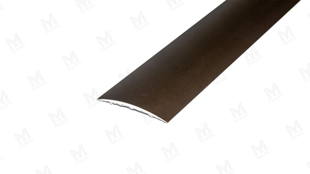 Alumínium burkolatváltó profil 40 mm, 0,90 m/szál, öntapadós eloxált bronz