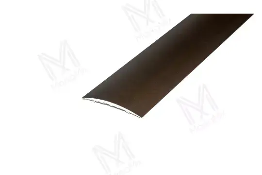 Alumínium burkolatváltó profil 40 mm, 2,70 m/szál, öntapadós eloxált bronz