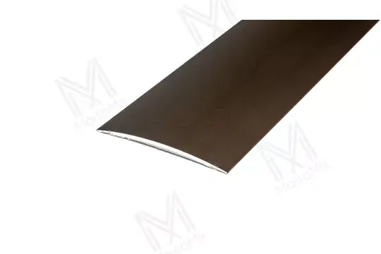 Alumínium burkolatváltó profil 60 mm, 3,00 m/szál, öntapadós eloxált bronz