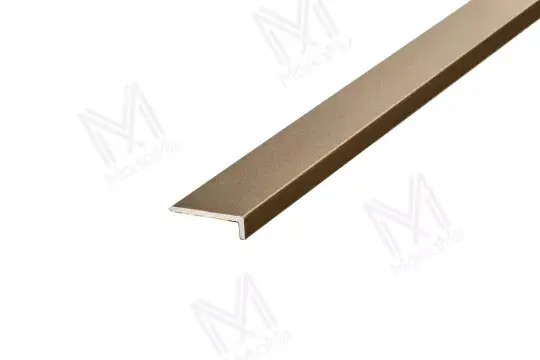 Alumínium lezáróprofil Vinyl, SPC 20x4,5 mm, 2,70 m/szál, öntapadós eloxált pezsgő
