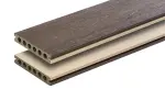 WPC Prestige Co-extrudált teraszdeszka, 3D famintás DARK UMBER/ALBUS