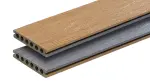 WPC Prestige Co-extrudált teraszdeszka, 3D famintás LIGHT GREY/CCUSTOMIZED TEAK