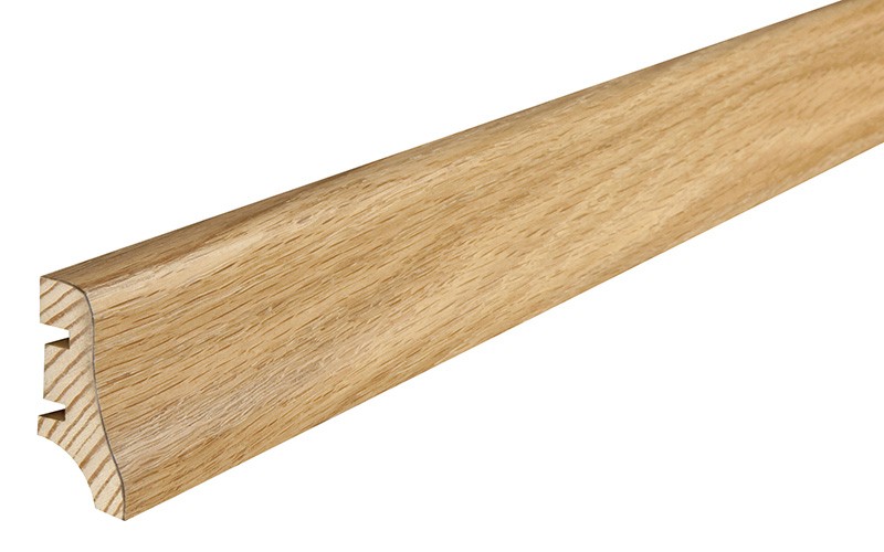 Barlinek P10 tölgy furnérozott szegélyléc, lakkozott, 40 x 20 mm, 2,2 m