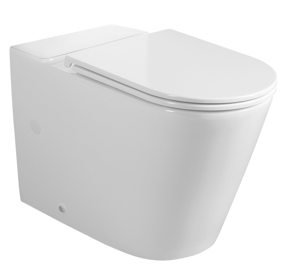 AVIS WC Vortex Rimless WC-csésze, alsó/hátsó kifolyású,66x36cm