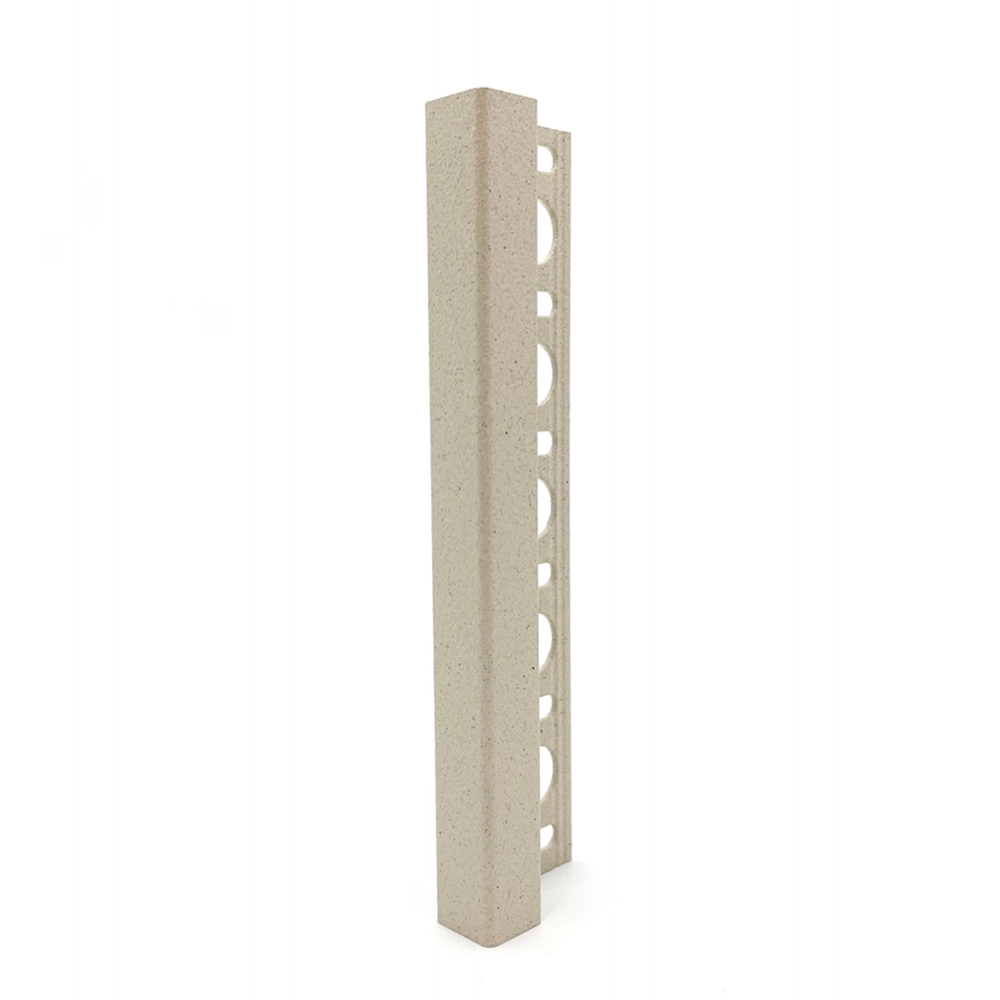 Progress Projolly Square Stone Line Cream Alumínium Szögletes Élprofil 10 mm (2,7 m/szál)