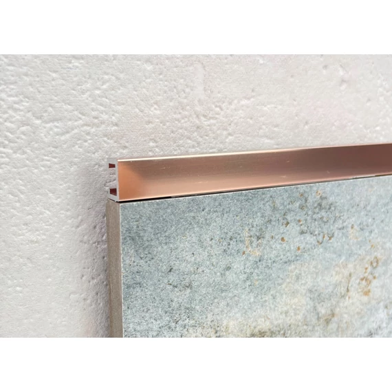 Progress Prolistell P All Polírozott Rose Gold Alumínium Dekor Profil 10 mm (2,7 m/szál)