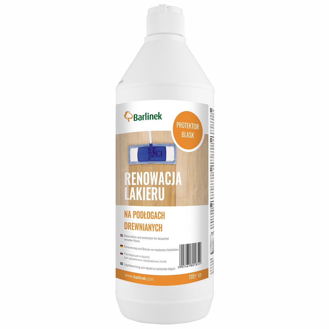 Barlinek Protector Shine ápolószer lakkozott padlóhoz, 1 l