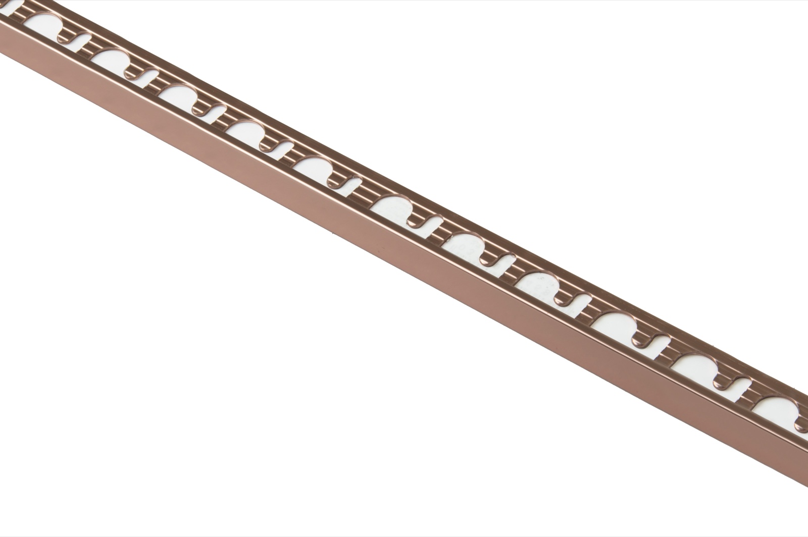 Progress Proterminal L Profil Eloxált Matt Rose Gold Alumínium 10 mm (2,7 m/szál)