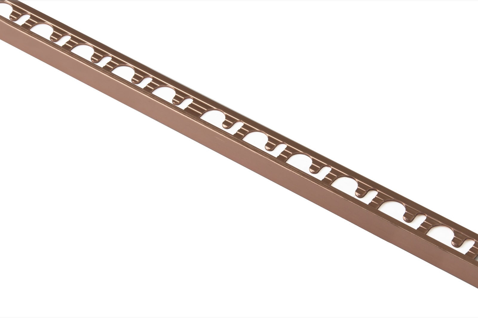 Progress Proterminal L Profil Polírozott Szálcsiszolt Rose Gold Alumínium 12,5 mm (2,7 m/szál)