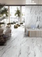 Refin Prestigio White ARABESCATO lucido hidegburkolat 60x120