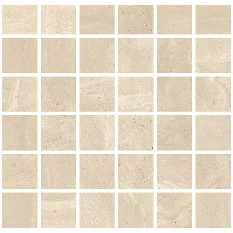 Coem Reverso Mosaico Avorio mozaik 5x5, natúr, rektifikált
