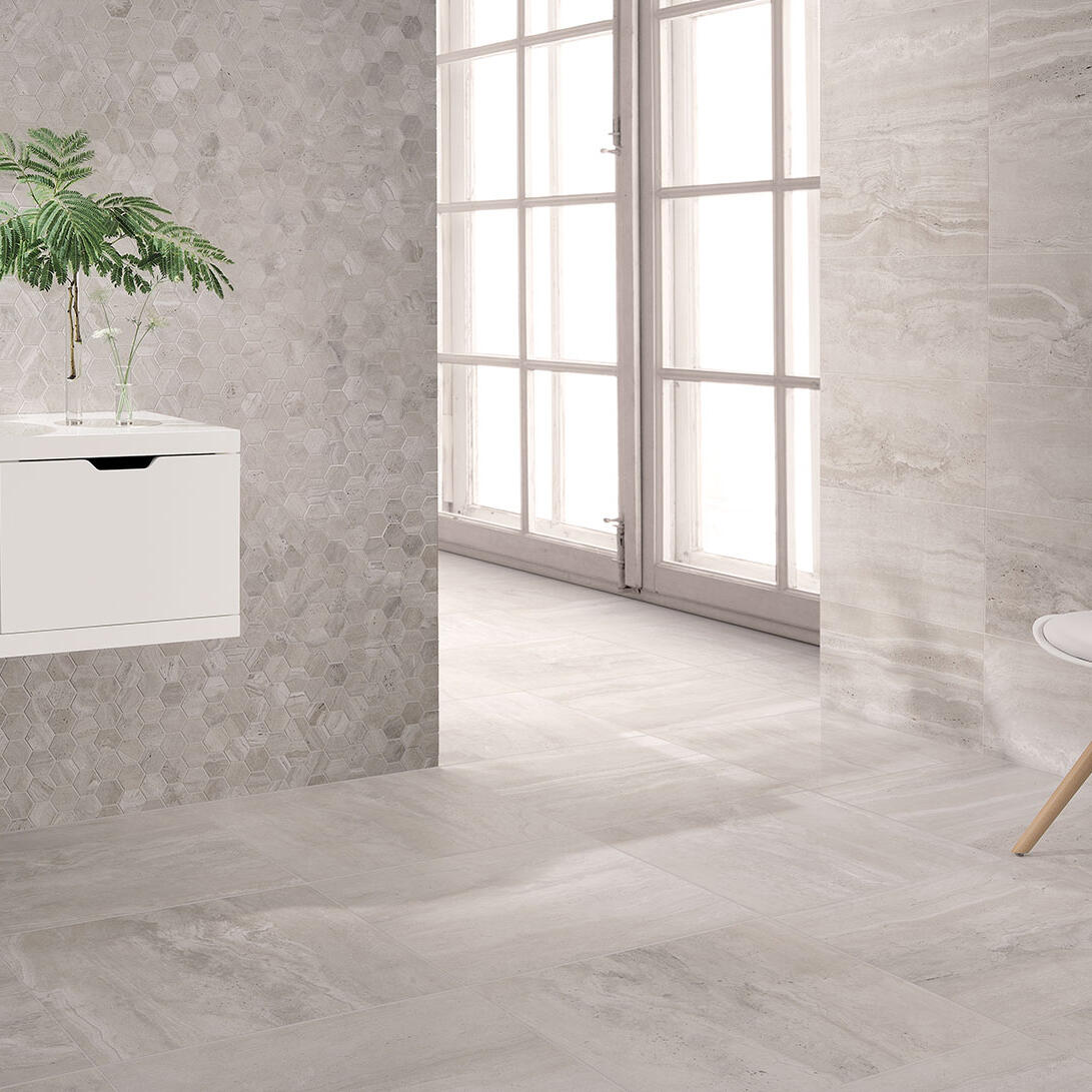 Coem Reverso Grigio burkolólap 60x60, patinás, rektifikált