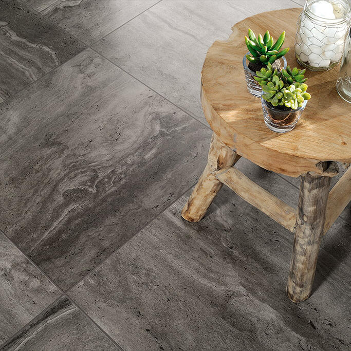 Coem Reverso2 Black burkolólap 60x60, patinás, rektifikált