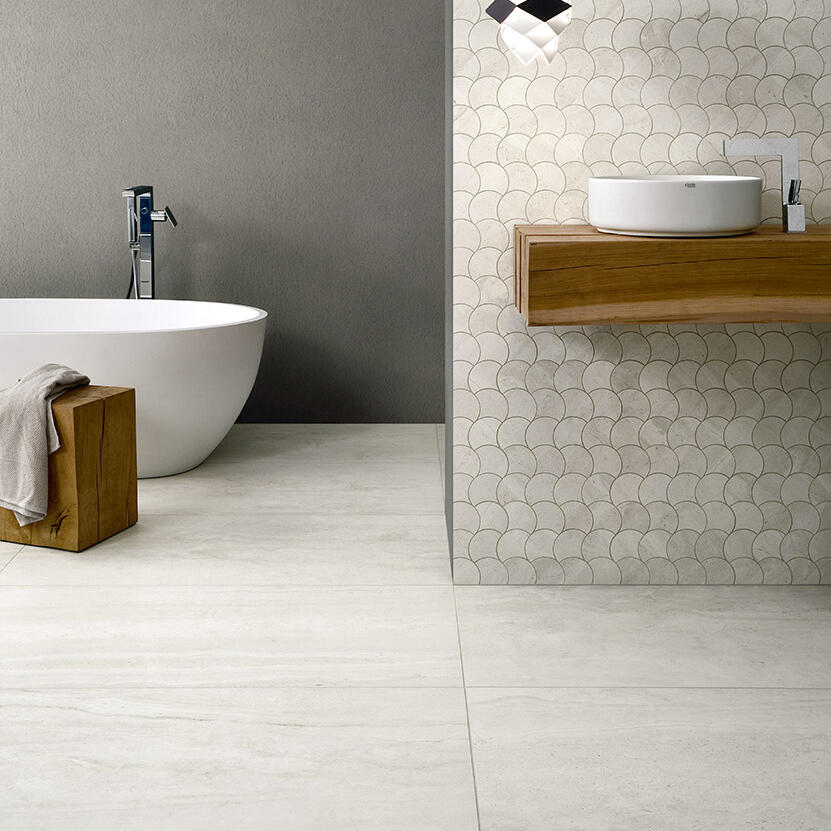 Coem Reverso2 White burkolólap 60x120, patinás, rektifikált