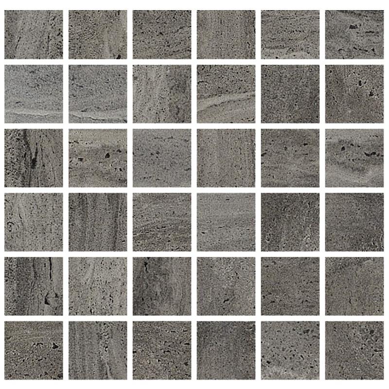Coem Reverso2 Mosaico Black mozaik 5x5, patinás, rektifikált