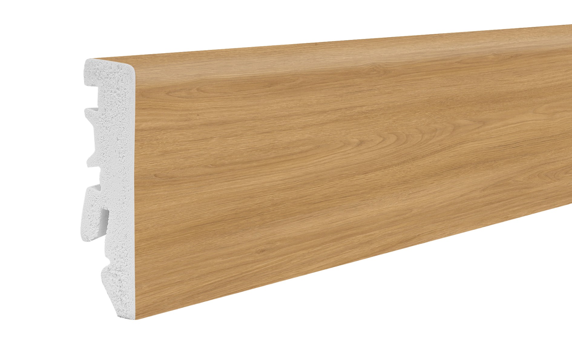 Barlinek S60 PVC szegélyléc, Ginger tölgy, 57 mm, 2,2 m