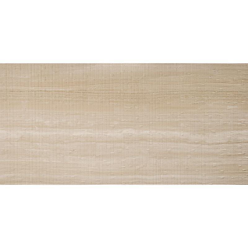 Coem Flow Pleated Beige burkolólap 30x60, natúr, rektifikált