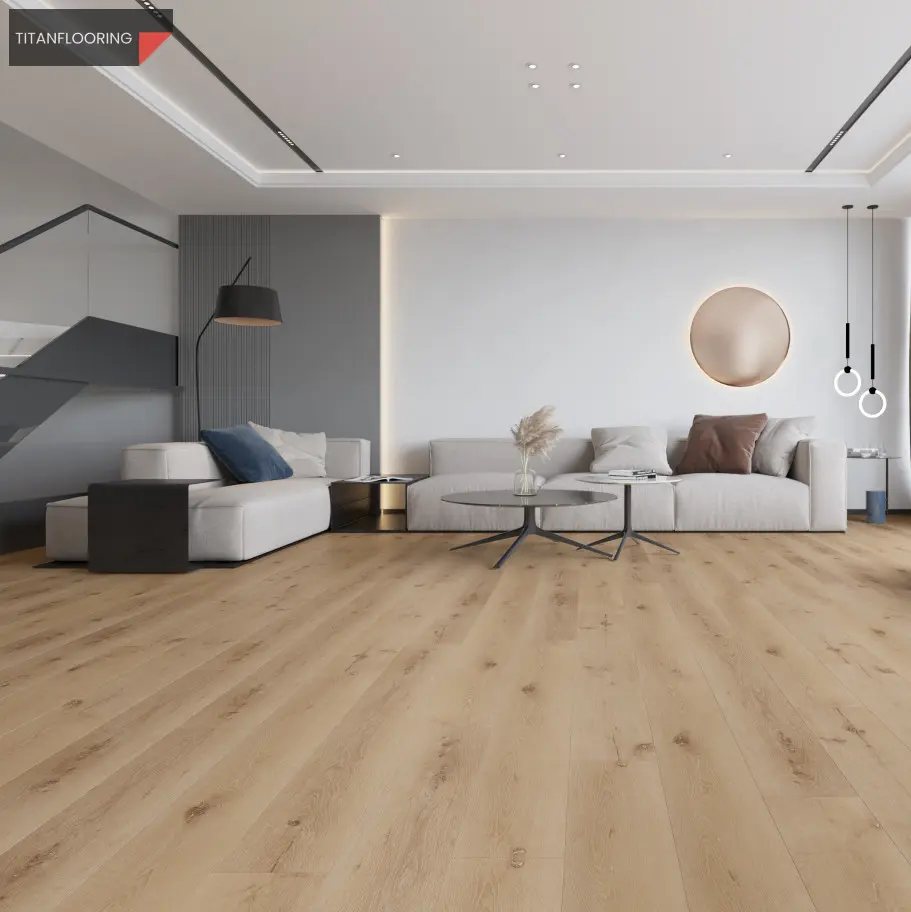 TitanFlooring Whitesboro Uniclic deszka SPC padló, 1524 x 228 x 5,2 mm