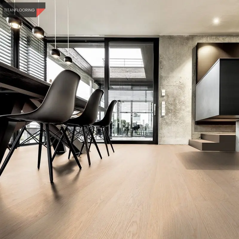 TitanFlooring Whitesboro Light Uniclic deszka SPC padló, 1524 x 228 x 5,2 mm
