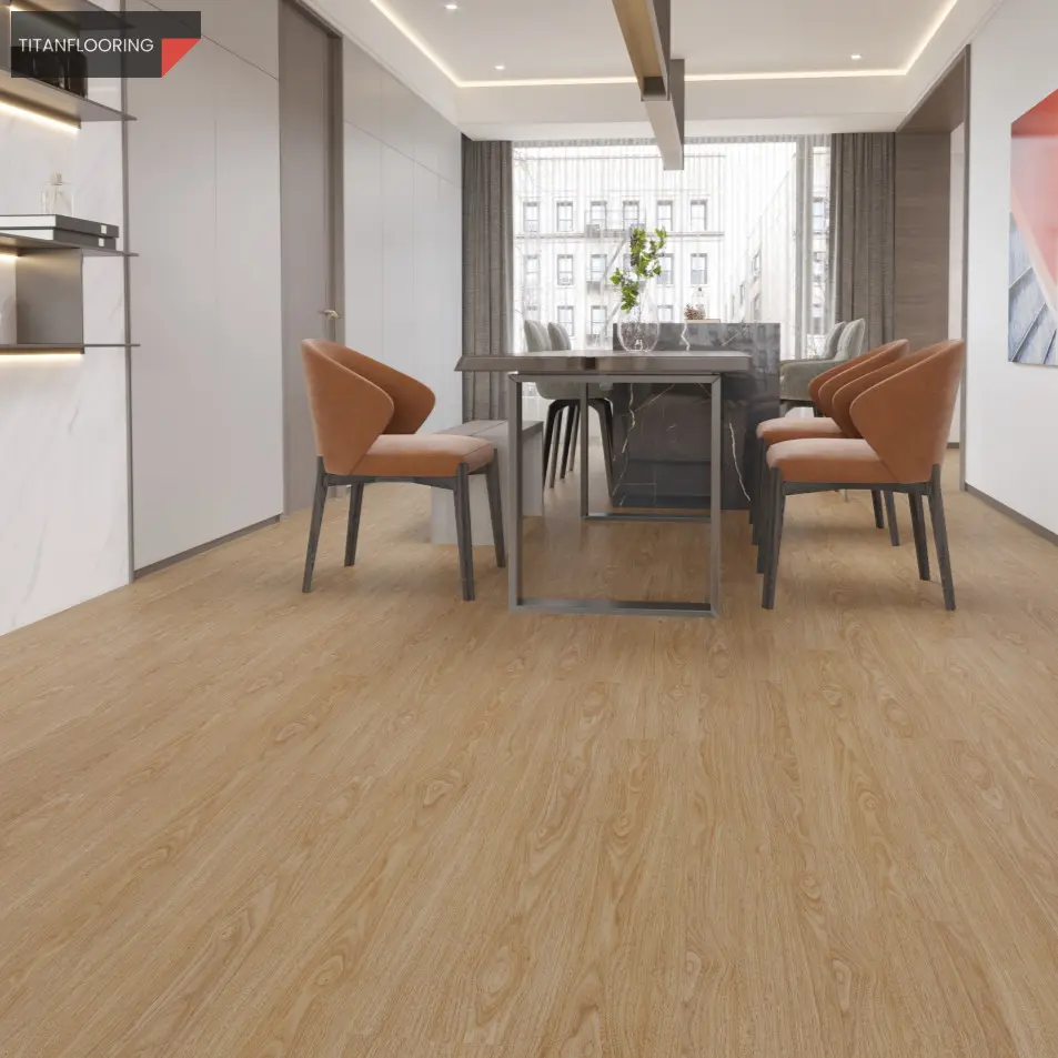 TitanFlooring Redfield Uniclic deszka SPC padló, 1524 x 228 x 5,2 mm