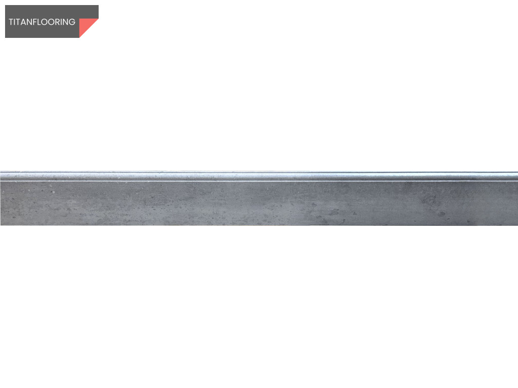TitanFlooring Light Grey SPC szegélyléc, 80 x 12 mm – 2,4 m
