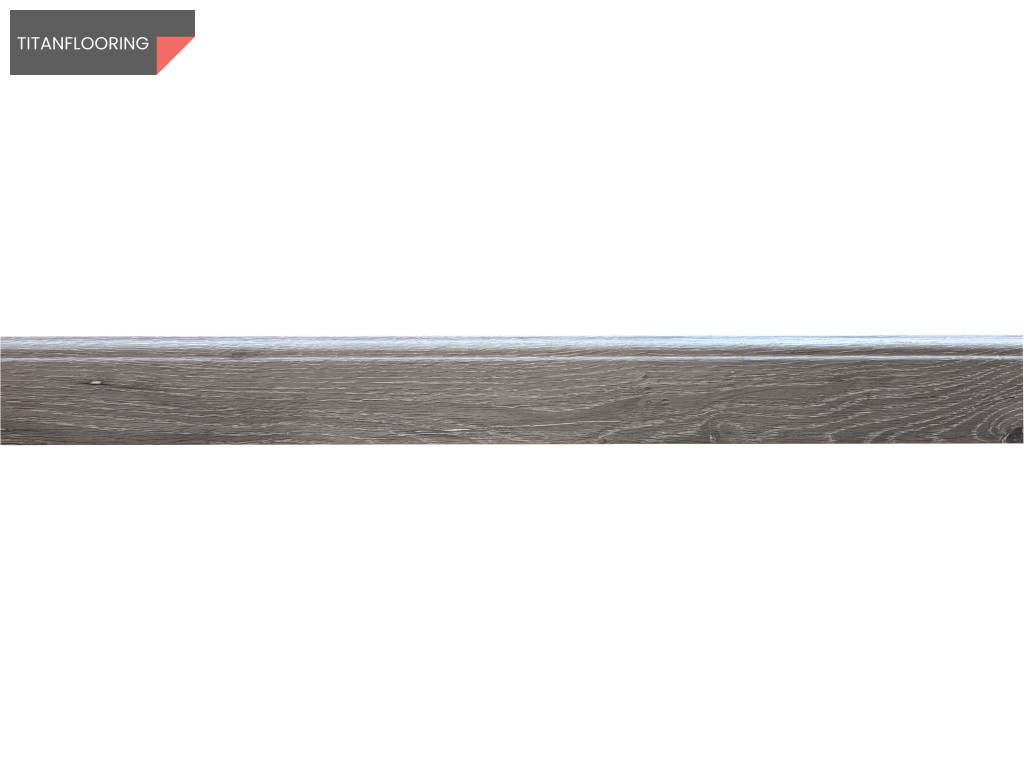 TitanFlooring Graymoor SPC szegélyléc, 80 x 12 mm – 2,4 m