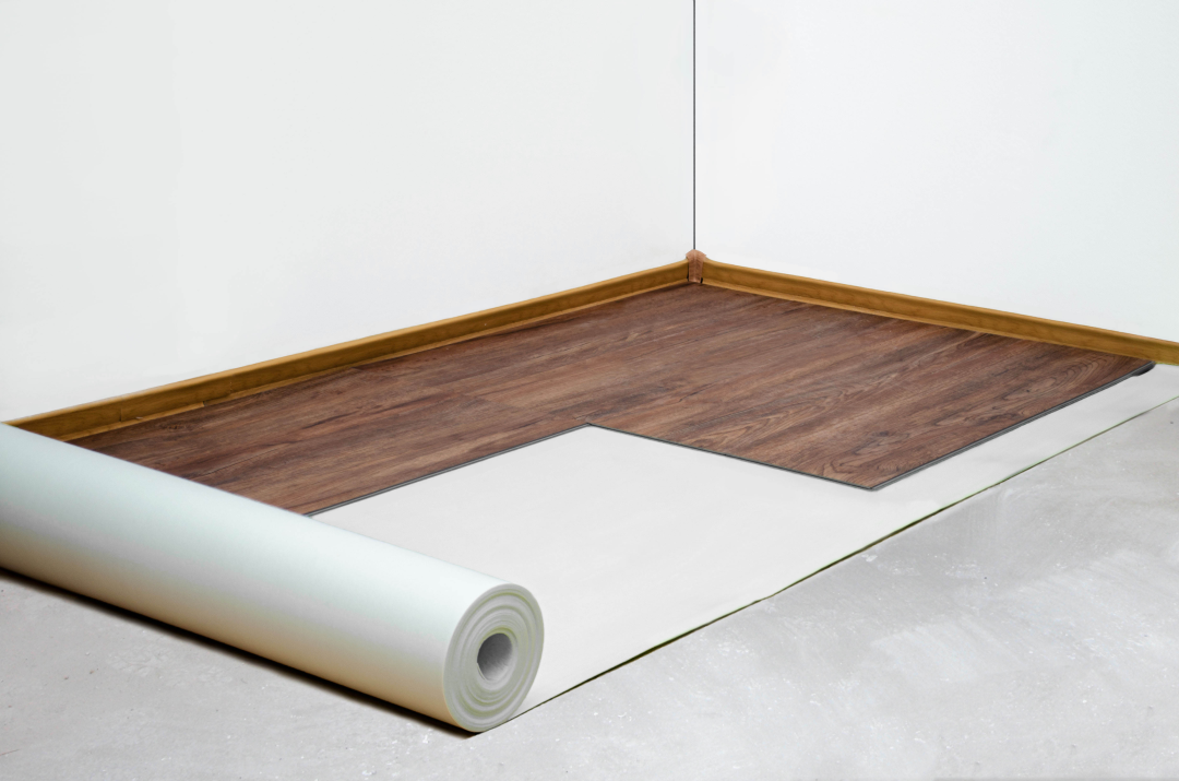FLOORMAT PREMIUM PRO PLUS SPC, LVT 300 padló alátétlemez – 1 mm, 15 m²/csomag, fehér