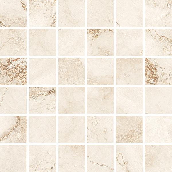 Coem Touch Stone Mosaico Gold mozaik 5x5, matt polírozott, rektifikált