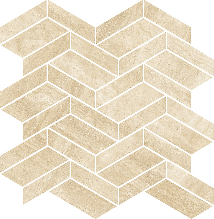 Coem Touch Stone Vein Mosaico Losanghe Gold mozaik 30x30, matt polírozott, rektifikált