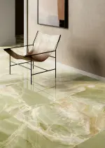 FIORANESE Unica Jade Green Lev./Ret. burkolólap 89x89