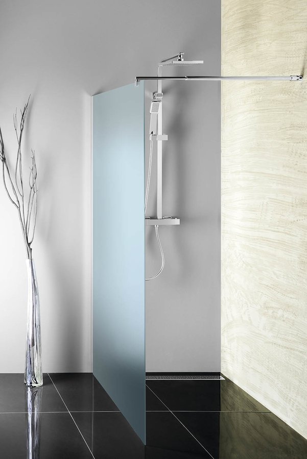 WALK IN Fix zuhanyfal, 900mm, Brick üveg