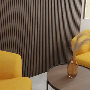 MM LAMELLA SMOOTH Dekorpanel szín:European Oak, 12,5x160x2700 mm