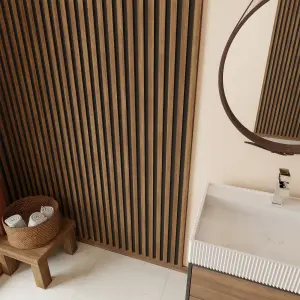 MM LAMELLA INTENSE Dekorpanel szín:European Oak, 22x170x2700  mm